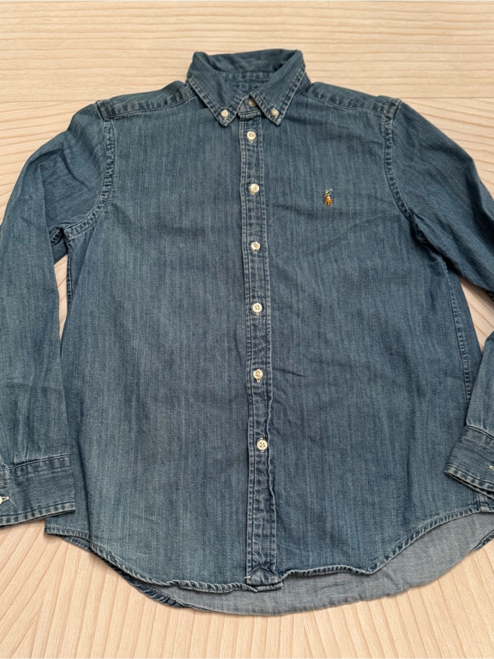 Polo by Ralph Lauren Indigo Denim Button-Down Shirt